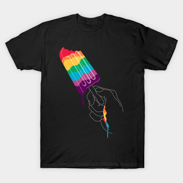 Rainbow Candy T-Shirt by ChetanAdlak